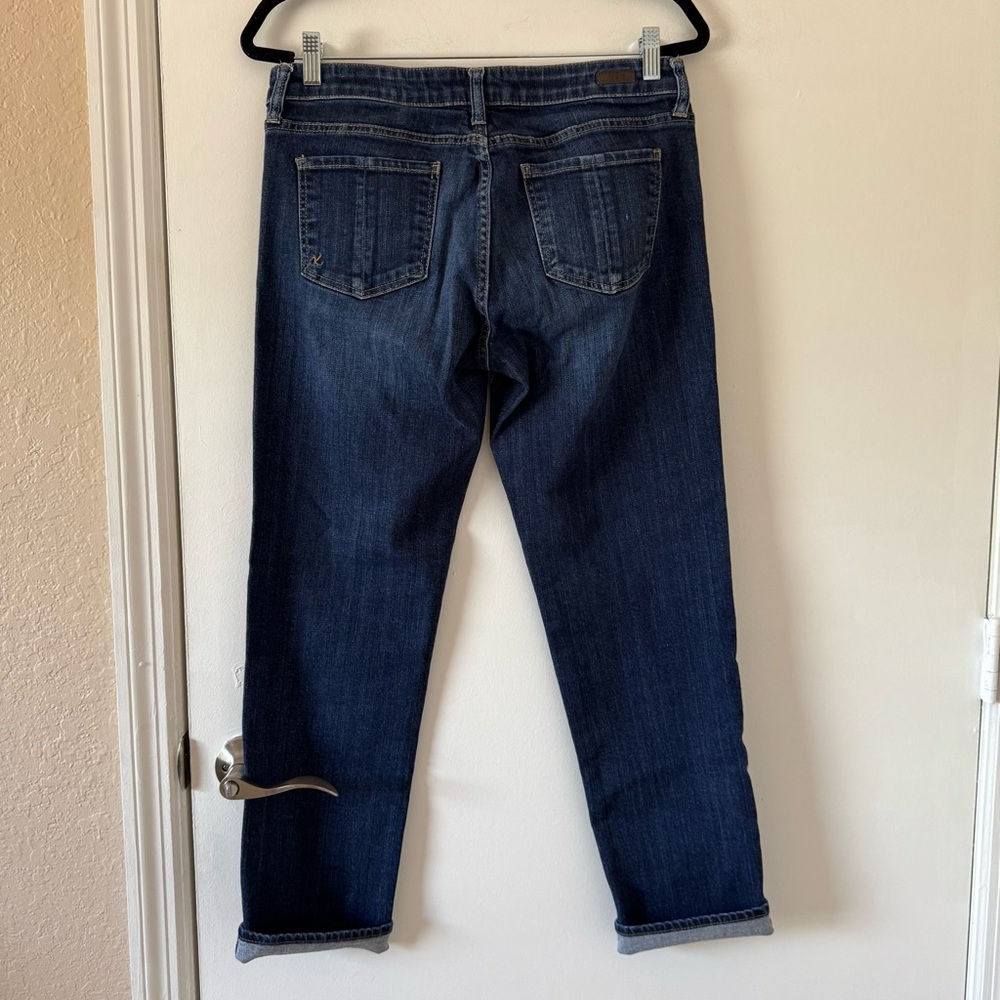 Kut from the Kloth Catherine Boyfriend Jeans Straight Leg Mid Rise Denim Sz 8 - Picture 4 of 16